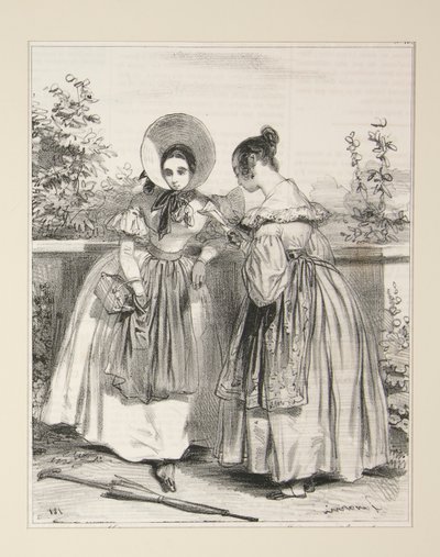 En Madame Hippolite av Paul Gavarni