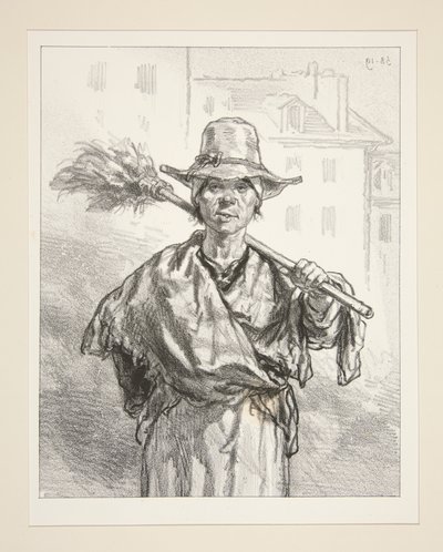 En figur i baletterna av Paul Gavarni