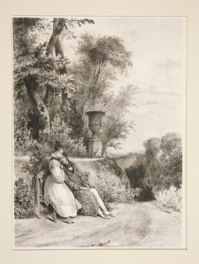 Före döden. (Av Madame Constance Aubert.) av Paul Gavarni