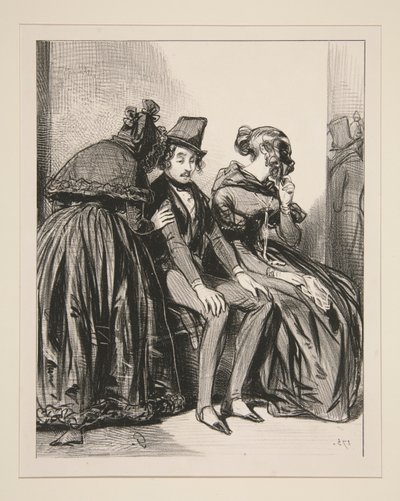 Bal Masque av Paul Gavarni