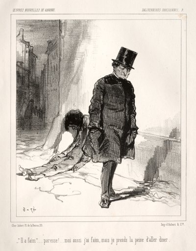Parisiska nonsens. av Paul Gavarni