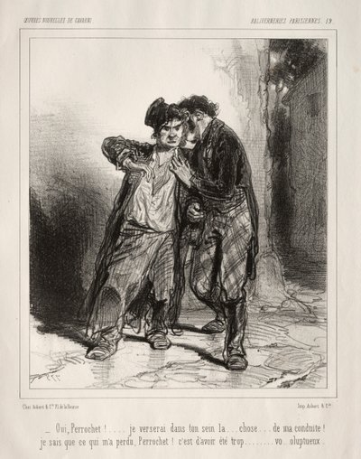 Parisiska nonsens. av Paul Gavarni