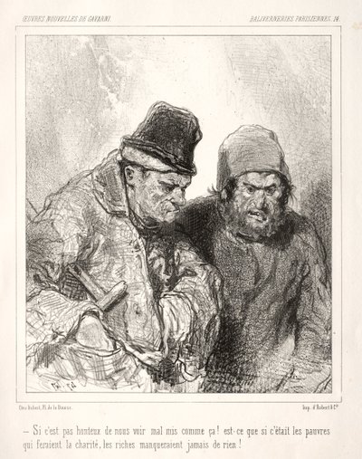 Parisiska nonsens. av Paul Gavarni