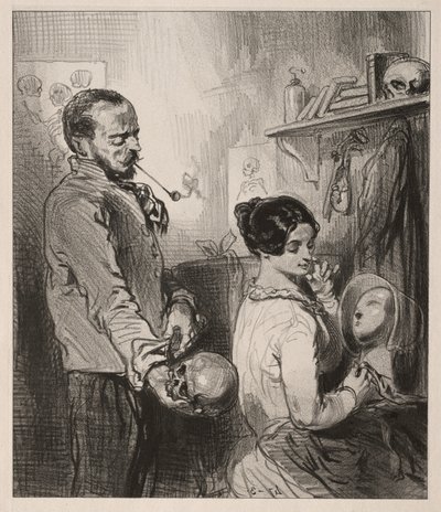 Parisiska nonsens. av Paul Gavarni