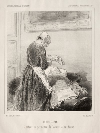 Parisiska nonsens. av Paul Gavarni