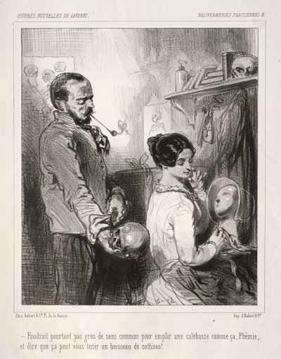 Parisiska nonsens. av Paul Gavarni