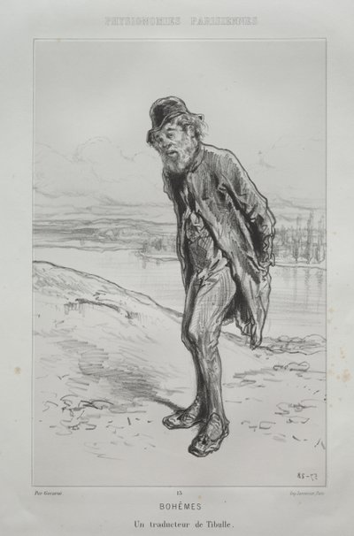 Bohemer av Paul Gavarni