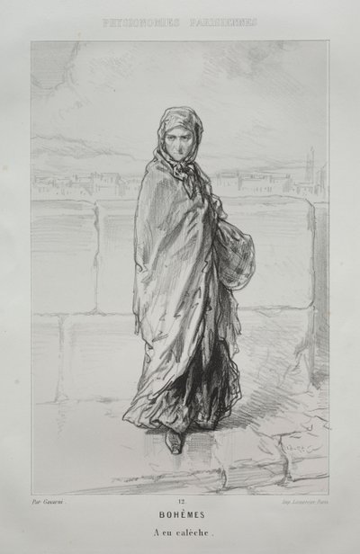 Bohemer av Paul Gavarni