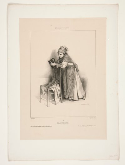 CLAUDINE. av Paul Gavarni