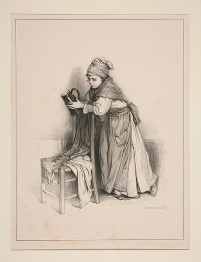 Claudine av Paul Gavarni