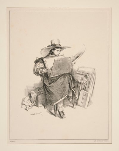 Clotilde av Paul Gavarni