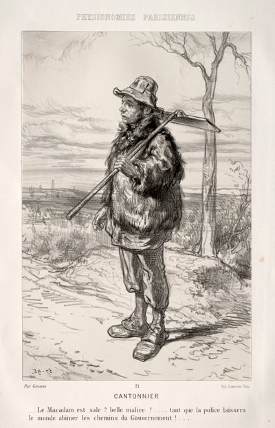 Roadmender av Paul Gavarni