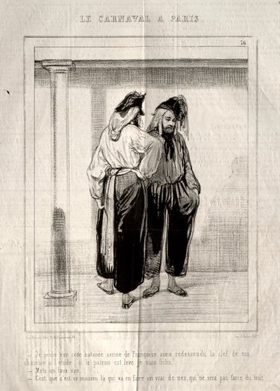 Karneval av Paul Gavarni