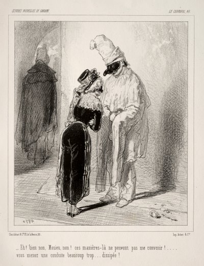 Karneval av Paul Gavarni