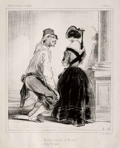 Karneval. av Paul Gavarni
