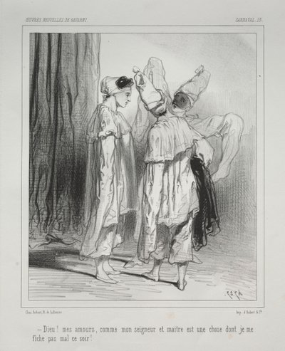 Karneval. av Paul Gavarni