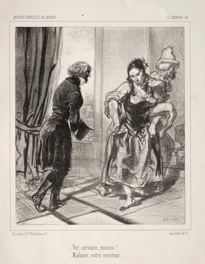 Karneval. av Paul Gavarni