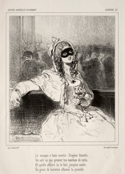 Karneval. av Paul Gavarni