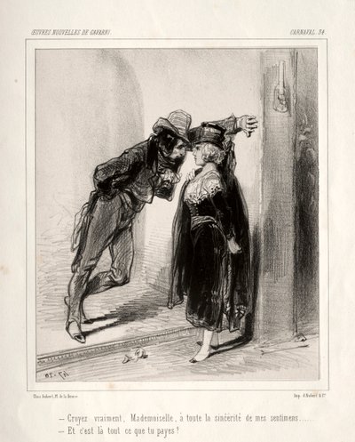 Karneval. av Paul Gavarni