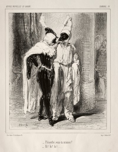 Karneval. av Paul Gavarni