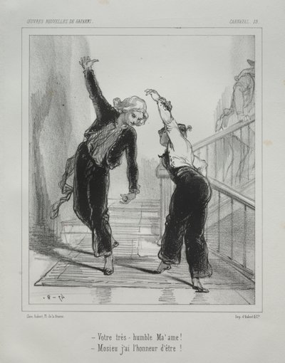 Karneval. av Paul Gavarni