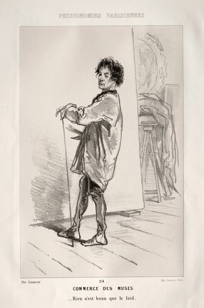 Musernas handel. av Paul Gavarni