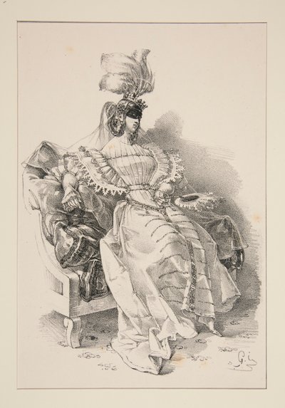 DUCHESSA. av Paul Gavarni