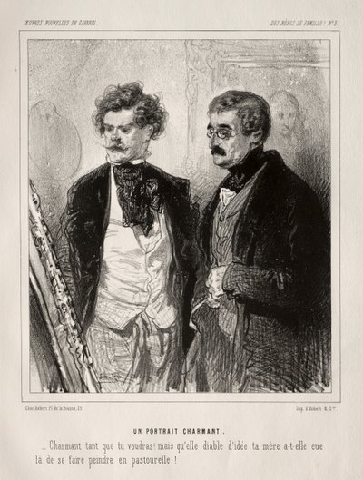 Familjemödrar!. av Paul Gavarni