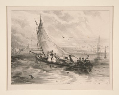 Dieppe av Paul Gavarni