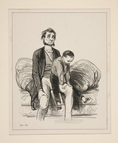 Du, Miroux... du, Miroux... av Paul Gavarni