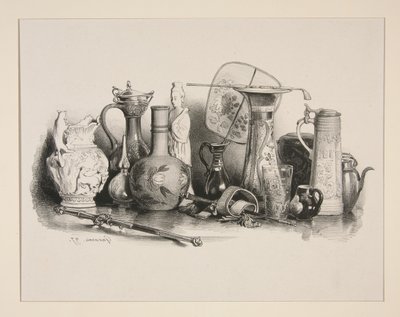 Genrestudier (I) av Paul Gavarni