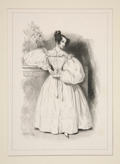 Eugenie Sauvage av Paul Gavarni