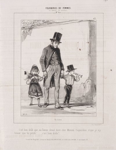Deceptions of Women: In Matters of Sentiment, 1842. av Paul Gavarni