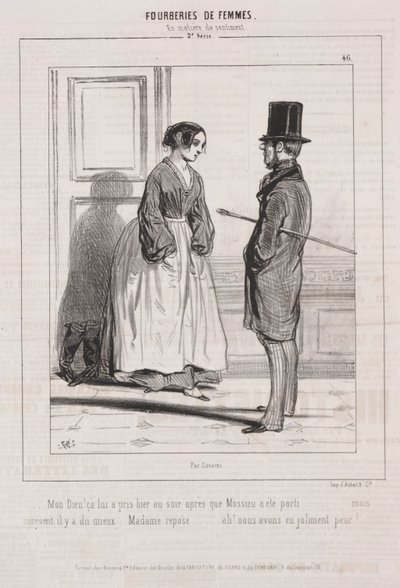 Deceptions of Women: In Matters of Sentiment, 1842. av Paul Gavarni