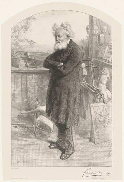 Frédéric Sauvage av Paul Gavarni