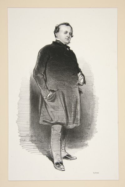Henri Monnier av Paul Gavarni