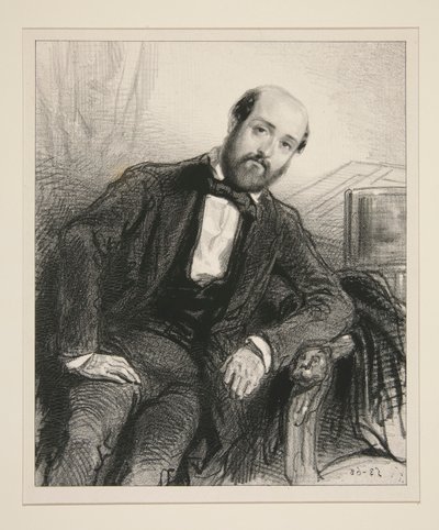 Henry Murger av Paul Gavarni