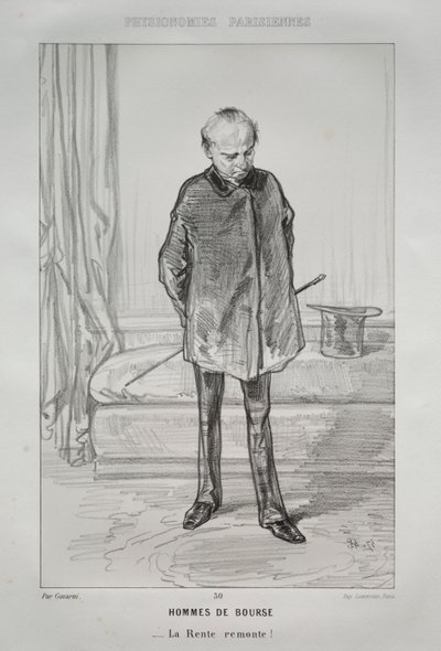 Börsmän av Paul Gavarni
