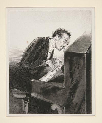 IMPROVISATIONER MELANKOLIKER. av Paul Gavarni