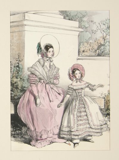 JULI 1838. Chiffongklänning från Surat. av Paul Gavarni