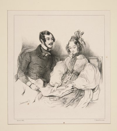 Juni. av Paul Gavarni