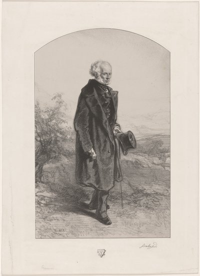 Jean Baptiste Isabey av Paul Gavarni