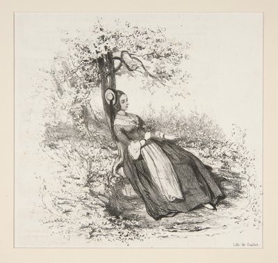 Julie av Paul Gavarni