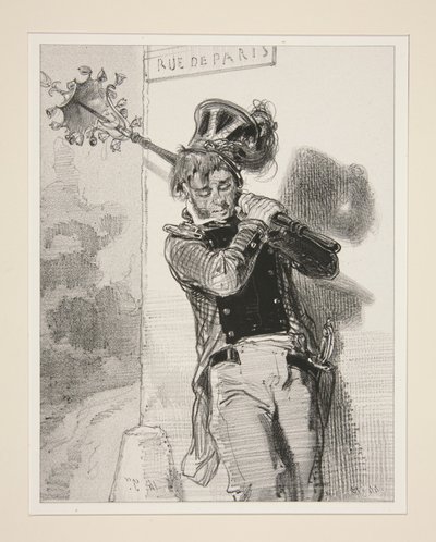 Den kinesiska hatten. av Paul Gavarni