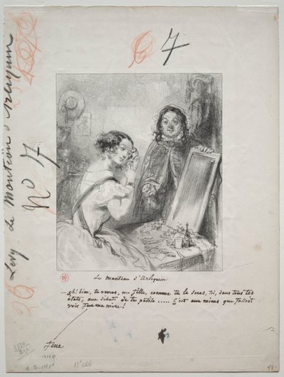 The Harlequin Coat: Tja! Du ska se, min dotter... av Paul Gavarni