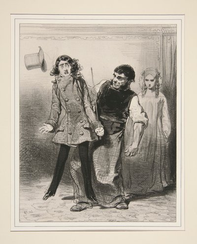 Fader De La Lorette. av Paul Gavarni