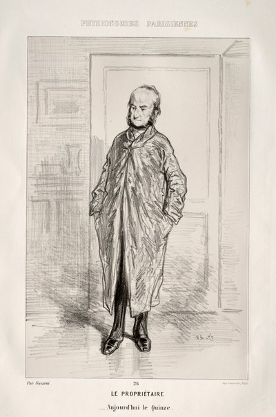 Ägaren. av Paul Gavarni