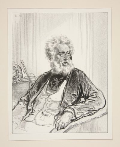 Lejonet som blivit gammalt. av Paul Gavarni