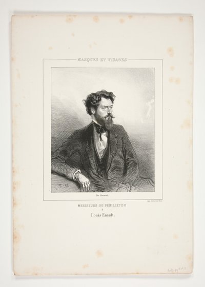 Louis Enault av Paul Gavarni