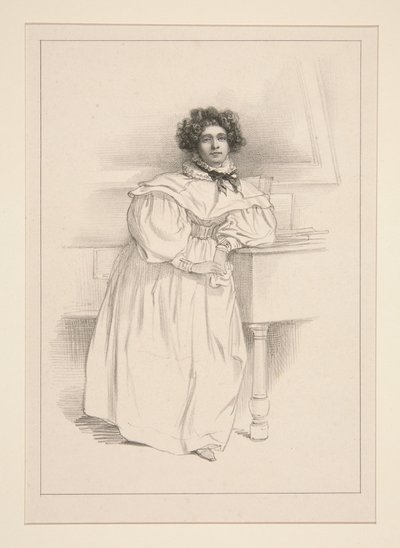 Mme. hertiginnan av Abrantes av Paul Gavarni